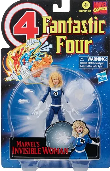 MARVEL LEGENDS FANTASTIC FOUR RETRO ACTION FIGURE - MARVELS INVISIBLE WOMAN 15 CM